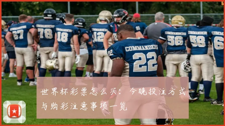 世界杯彩票怎么买:今晚投注方式与购彩注意事项一览